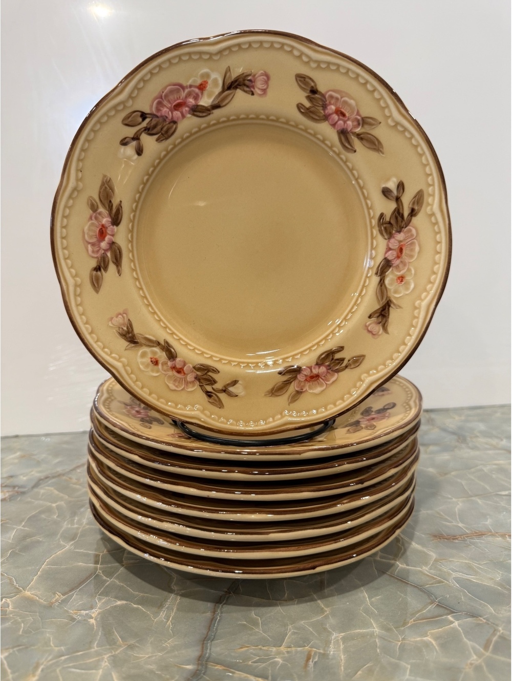 Franciscan Café Royal Vintage Salad Plates Set of 8
